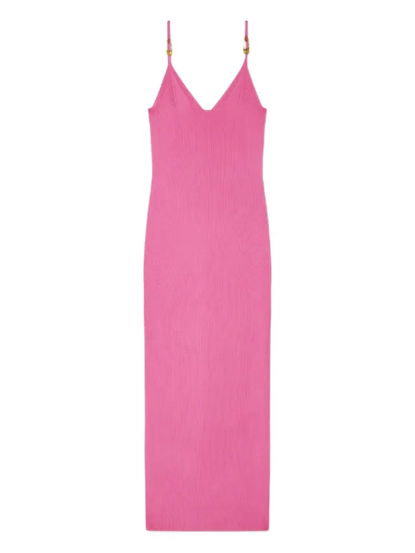 Versace Safety Pin Dress in Pink