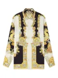 Versace Coral Theatre silk shirt - Gold