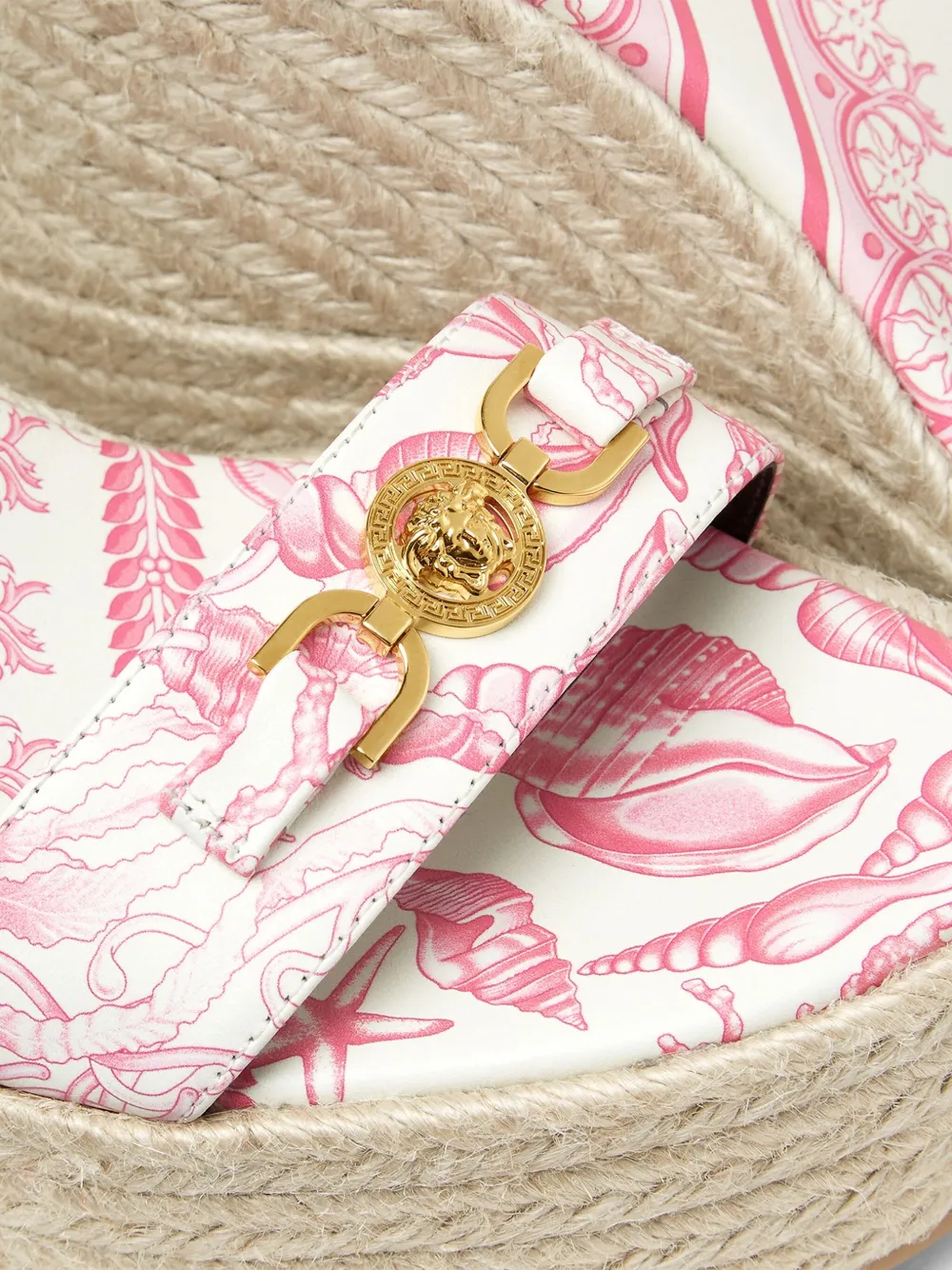 Versace 120 mm Medusa '95 espadrilles Goud
