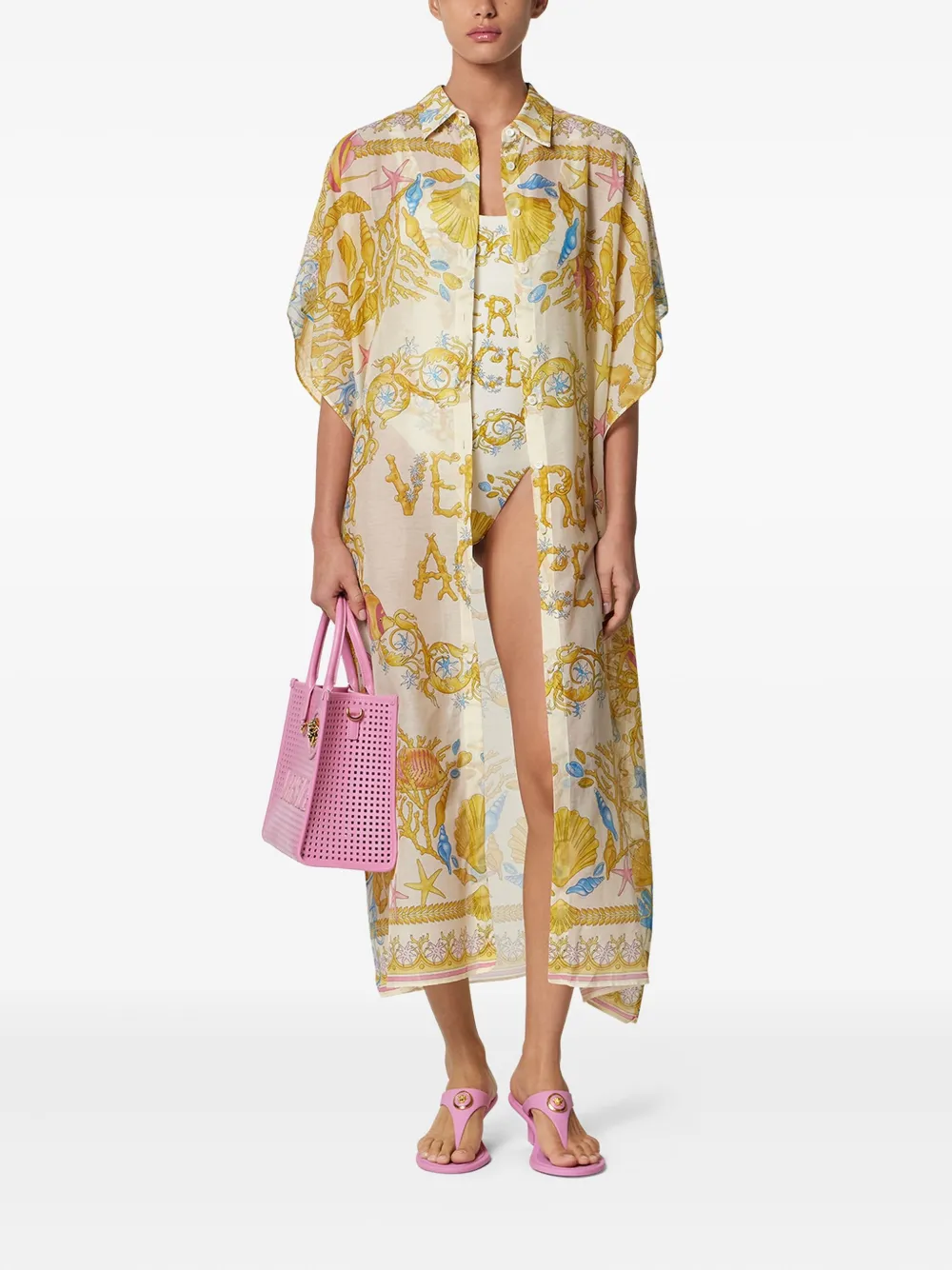 Versace Underwater Barocco Kaftankleid | Kaftane & Sarongs | Image 2