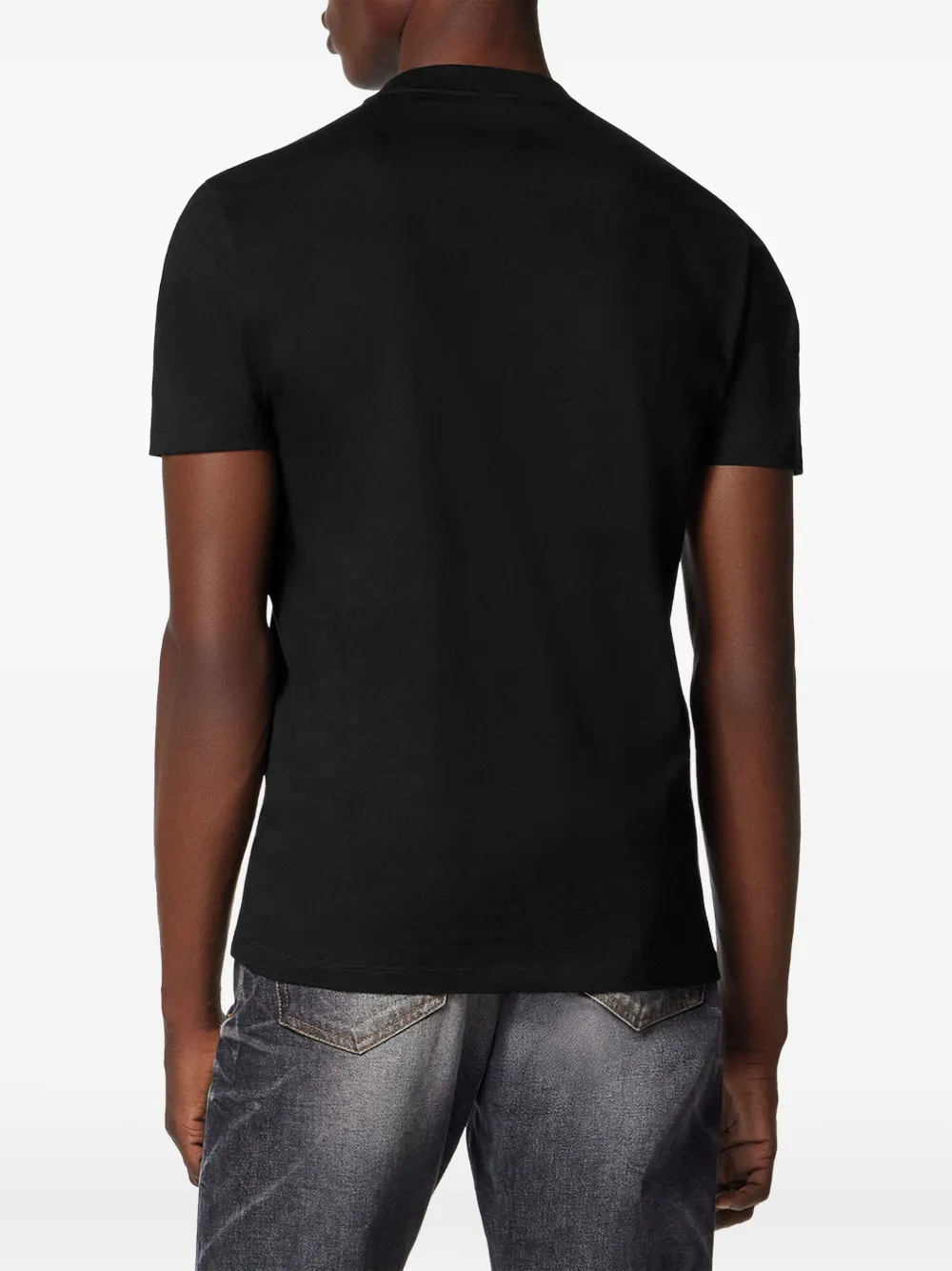 Versace Crystal Medusa T-shirt Zwart