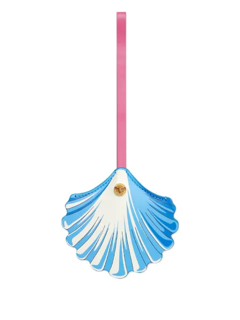 Versace Ciondolo Seashell in pelle