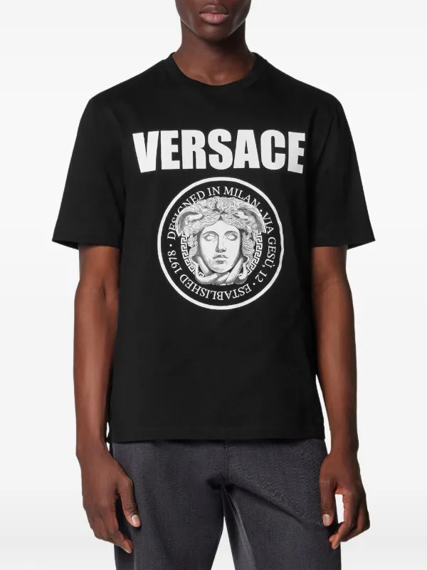 Versace Medusa Rock T-Shirt | Black | FARFETCH