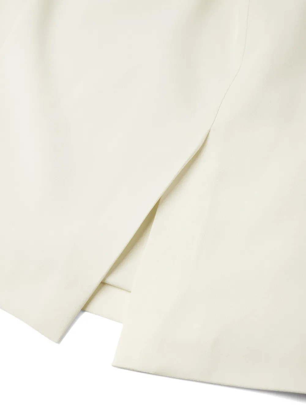 Versace Mini-jurk met gekruiste bandjes Wit