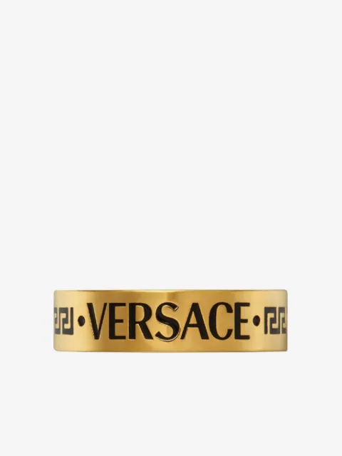 Versace anillo con logo grabado