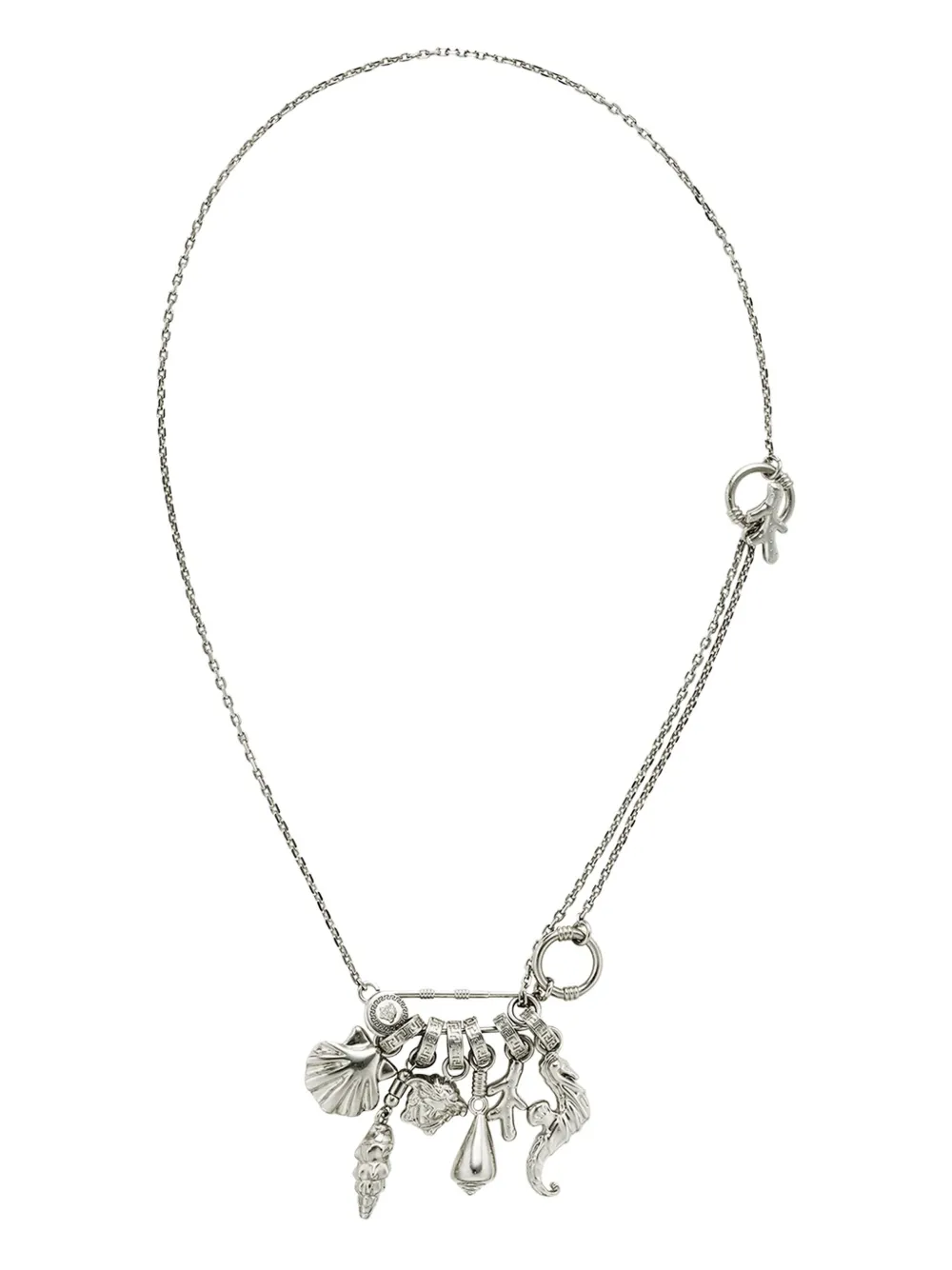 Versace Charm-embellished Necklace