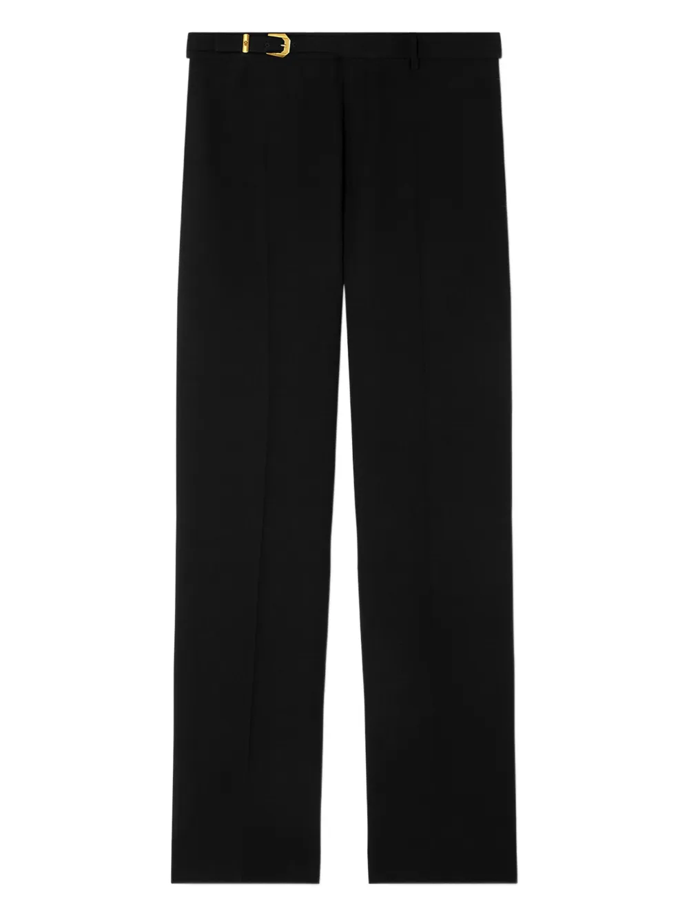 Versace pantalon de tailleur à taille ceinturée | noir | Image 1