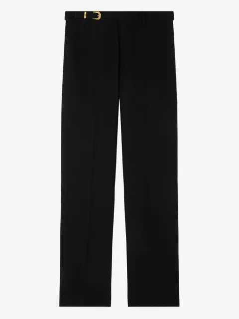Versace pantalones de vestir con cinturón