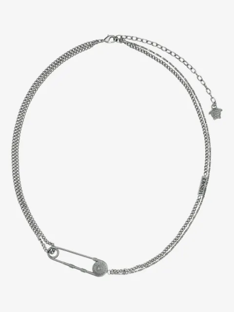 Versace Safety Pin necklace