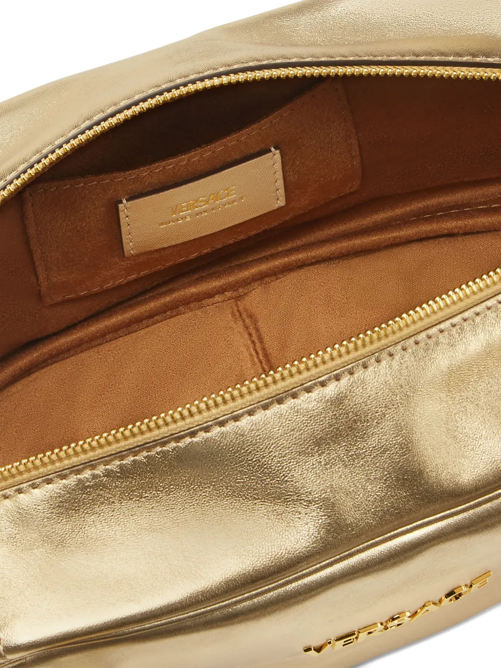 Versace Tag schoudertas Goud