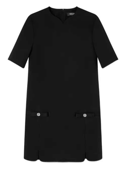 Robe à détail de nœud - Versace - Modalova