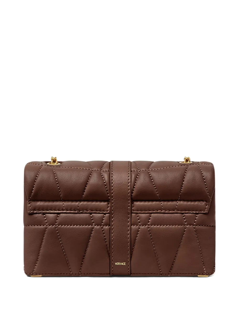Versace Kleio mini-tas Bruin