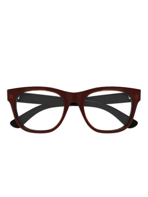 Gucci Eyewear lentes con armazón rectangular