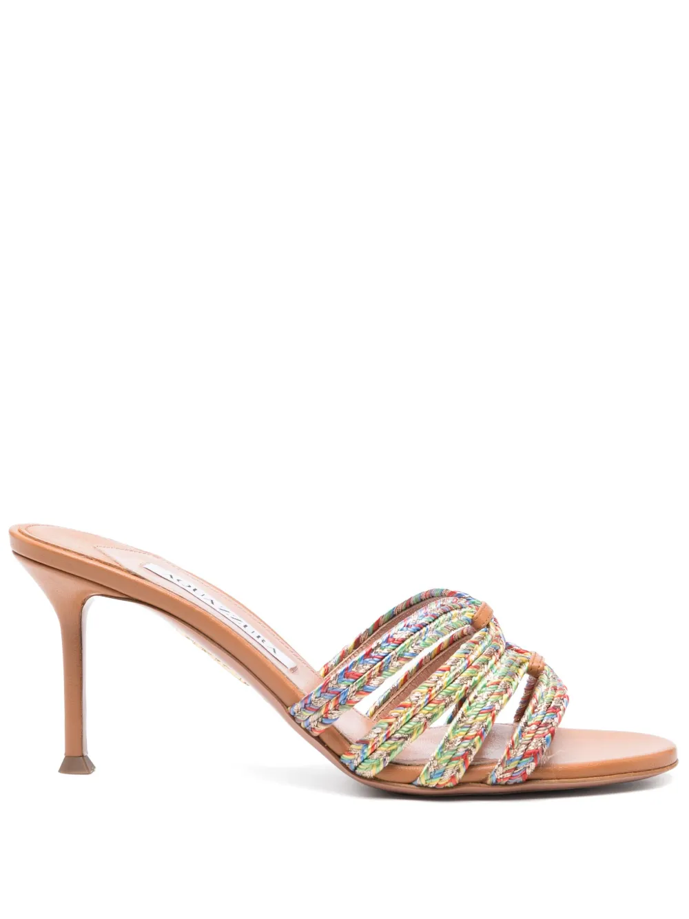 Aquazzura 75mm Playita sandals Green