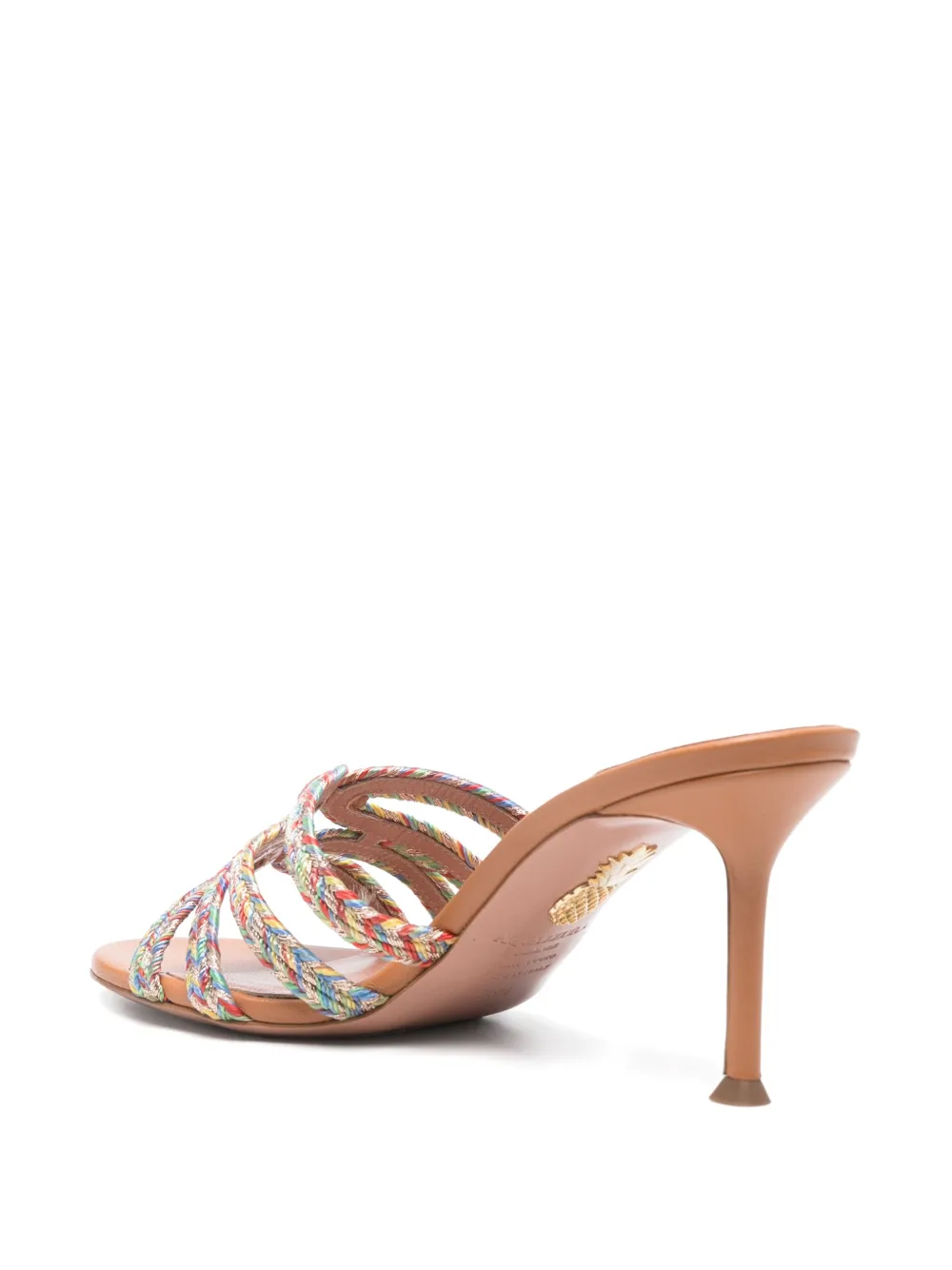 Aquazzura 75mm Playita sandals Green