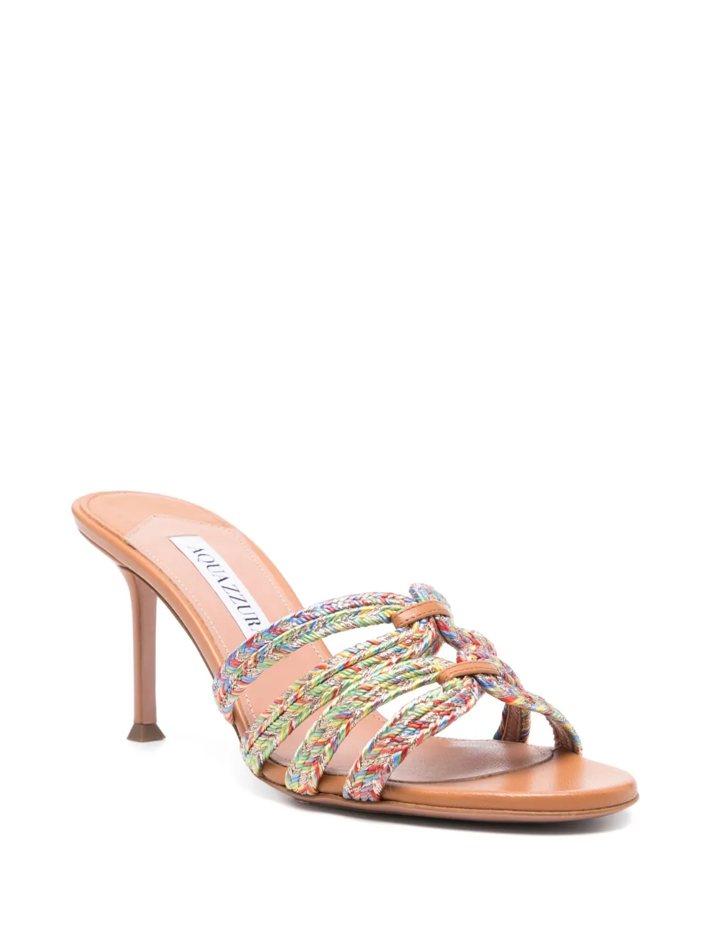 Aquazzura 75 mm Playita sandalen - Groen