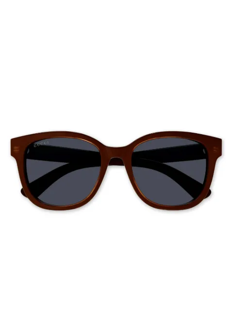 Gucci Eyewear logo square sunglasses