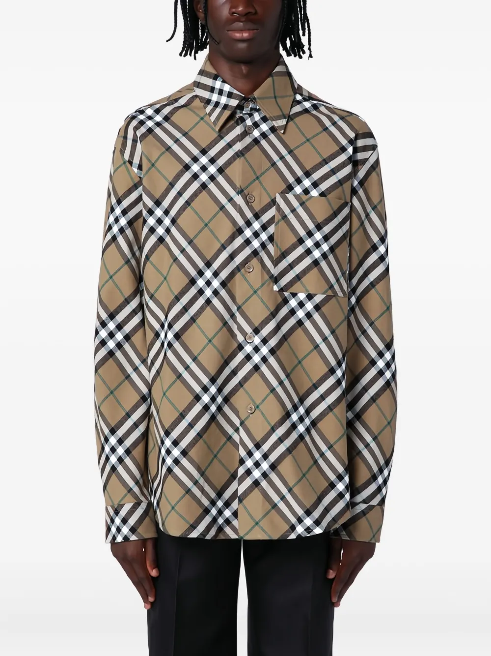 楽天市場】BURBERRY バーバリー シルクシャツ 8011074