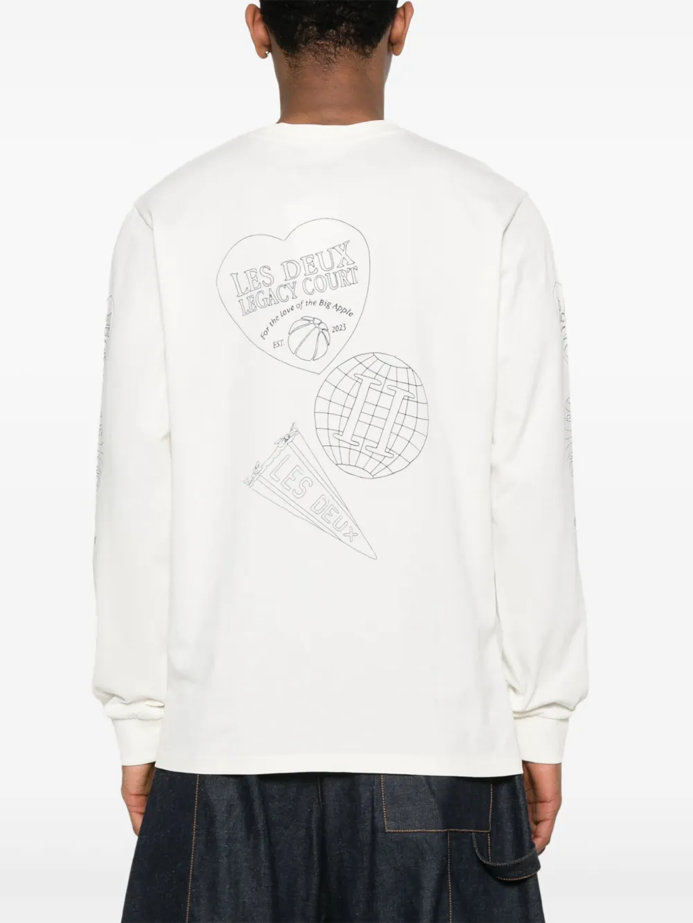 Les Deux Atlas T-shirt Wit