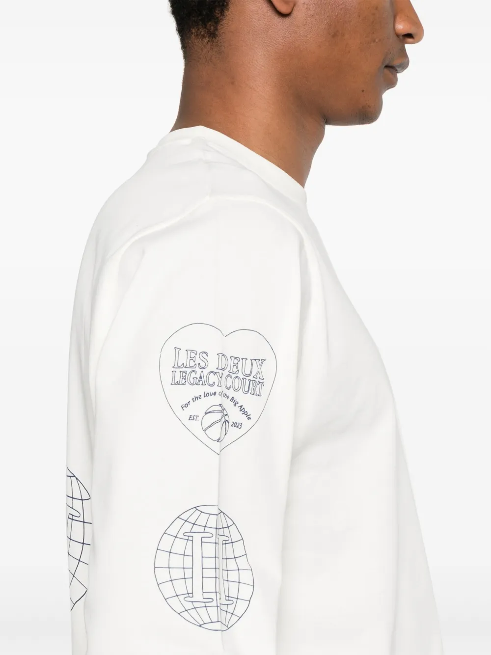 Les Deux Atlas T-shirt Wit