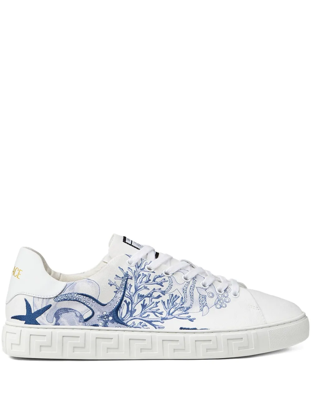 Versace Coral Theatre Greca sneakers Blue