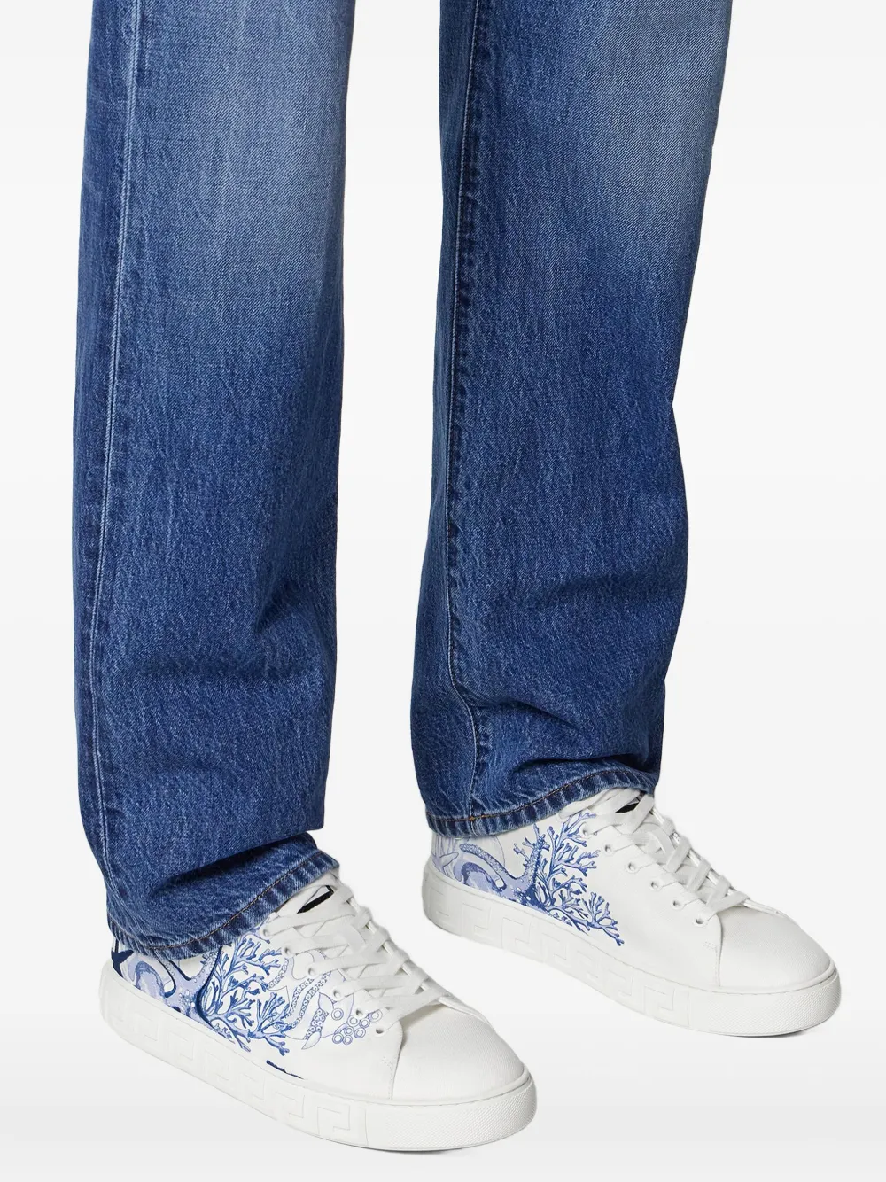 Versace Coral Theatre Greca sneakers Blue