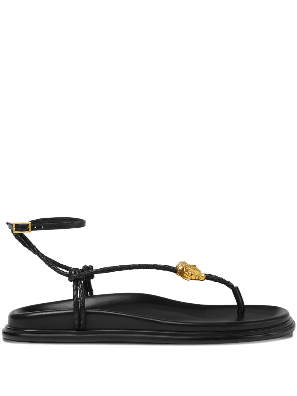 Versace La Medusa sandals Black