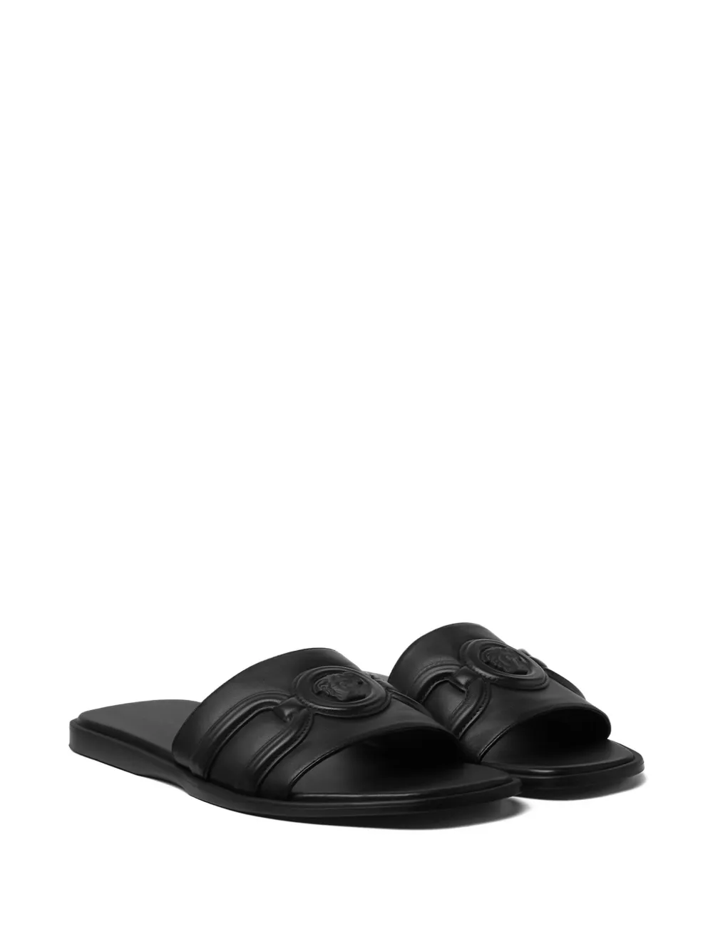 Versace Medusa '95 flat sandals Black