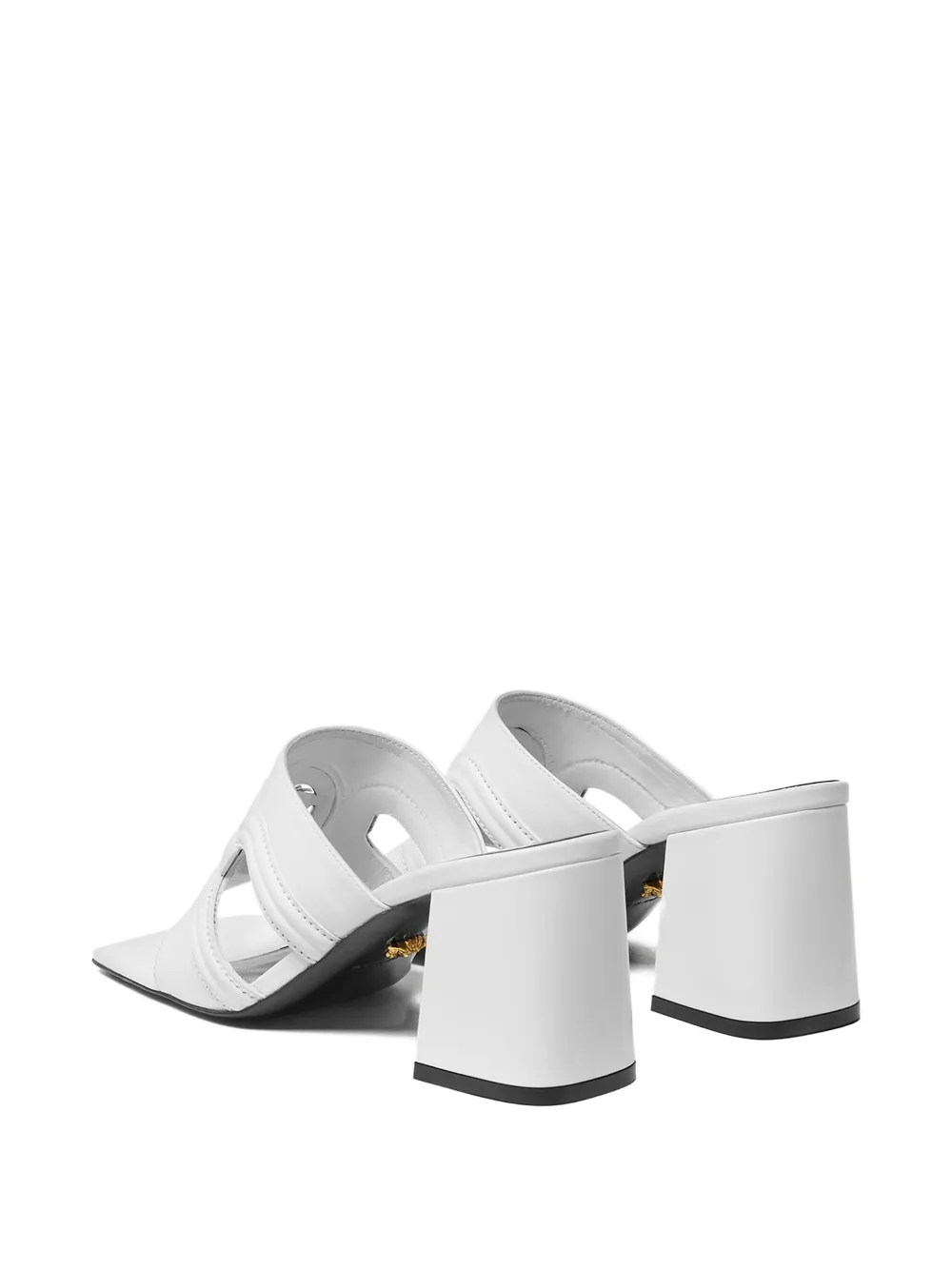 Versace 70mm Medusa '95 mules White