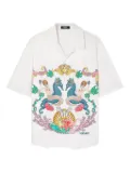 Versace Coral Theatre shirt - White