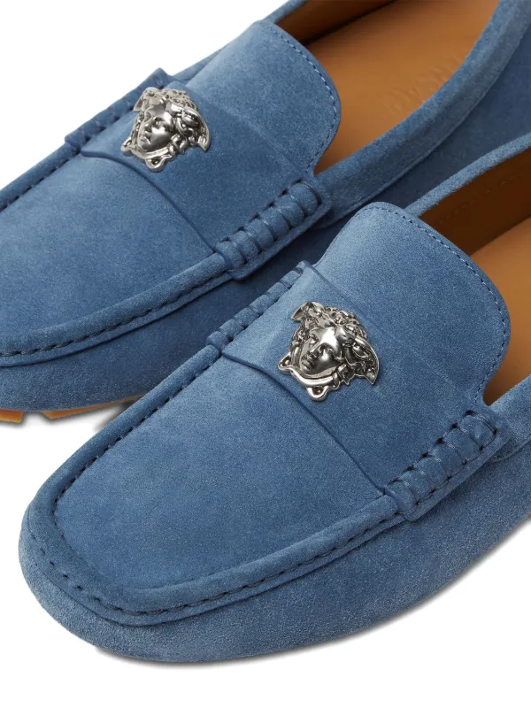 Versace ローファー レザー グレカ柄ソール Versace ラ メドゥーサ