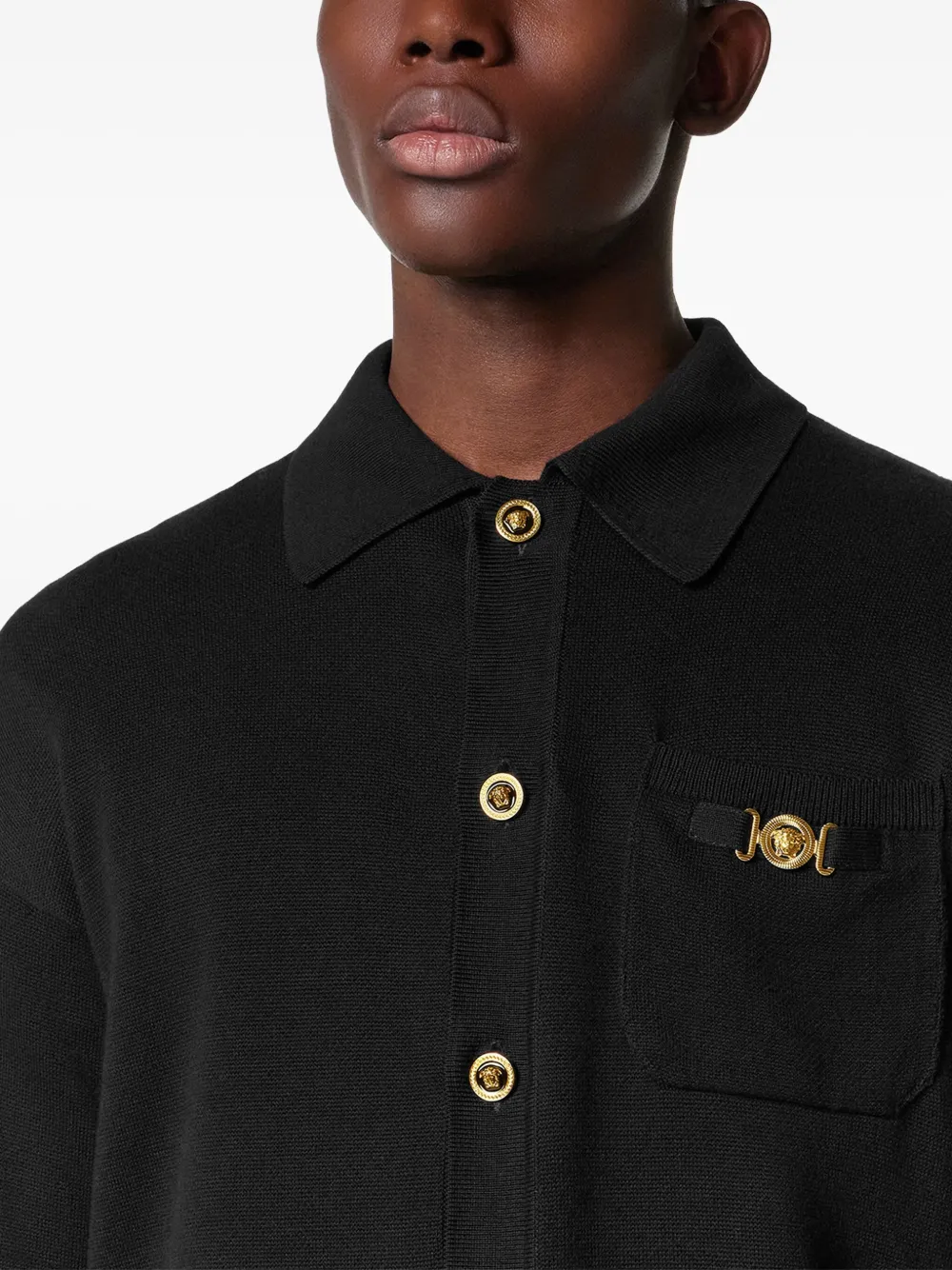 Versace Medusa Biggie vest Zwart