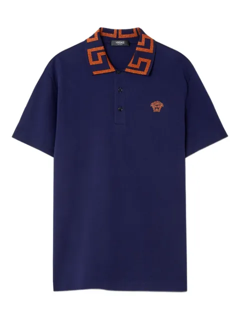 Versace Greca polo shirt