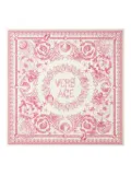 Versace Underwater Barocco silk scarf - Pink