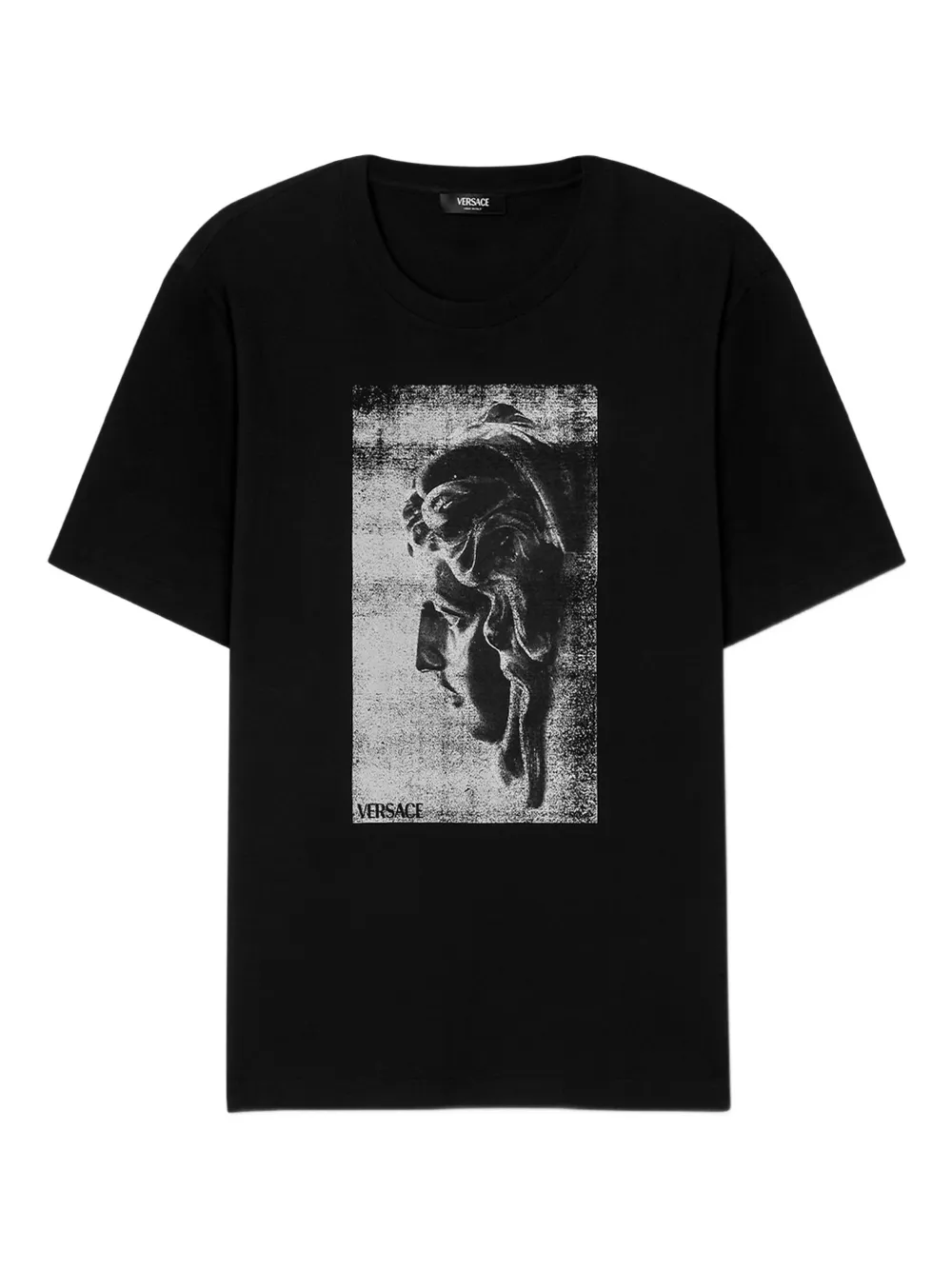 Versace グラフィック Tシャツ - ブラック Versace グラフィック Tシャツ - ブラック
