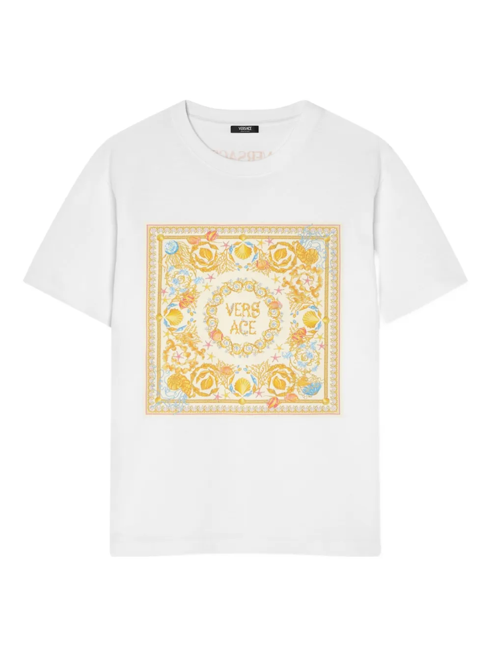 Versace playera con estampado gráfico | blanco | Image 1