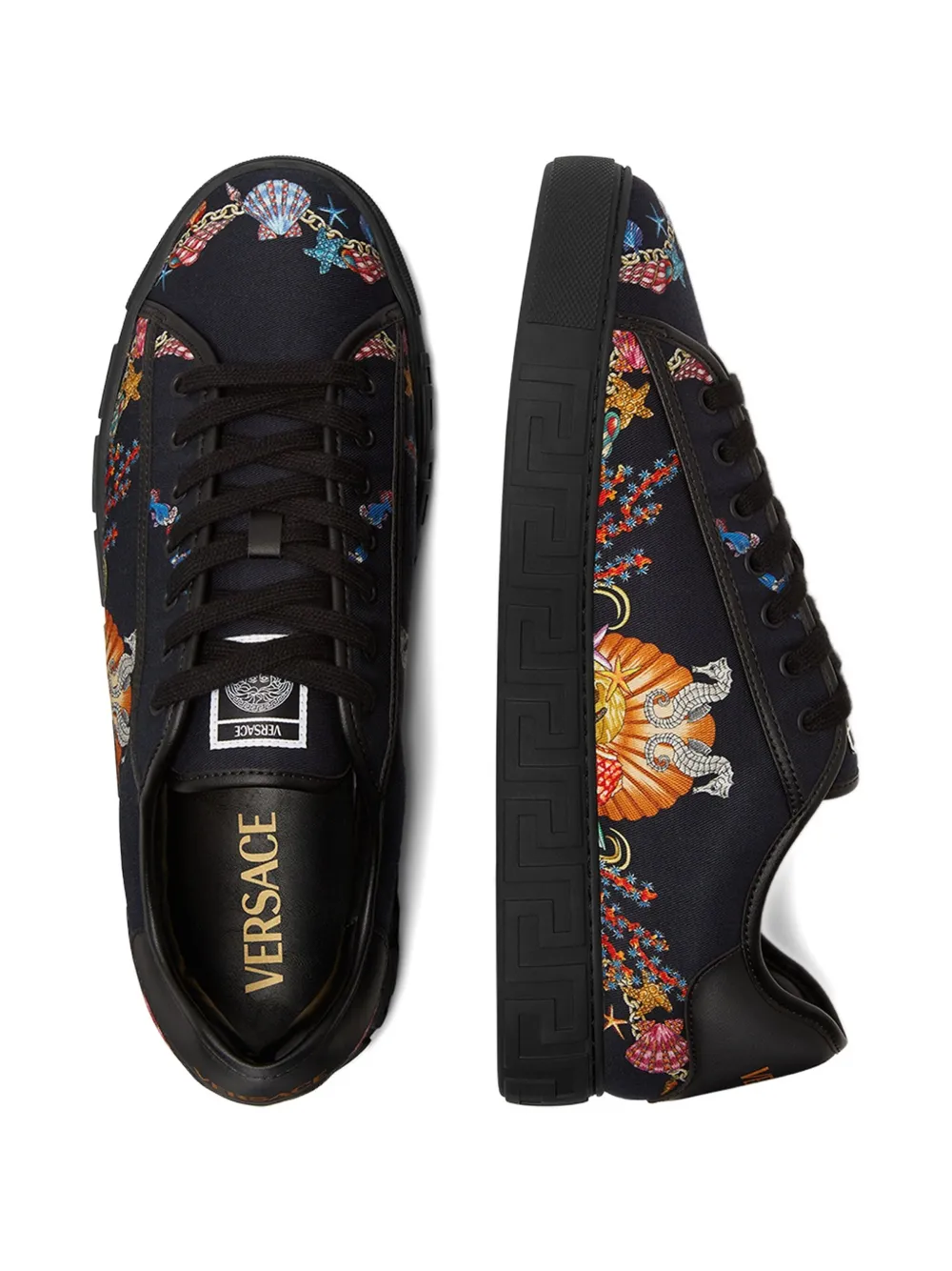 Versace Coral Theatre Greca sneakers Blue