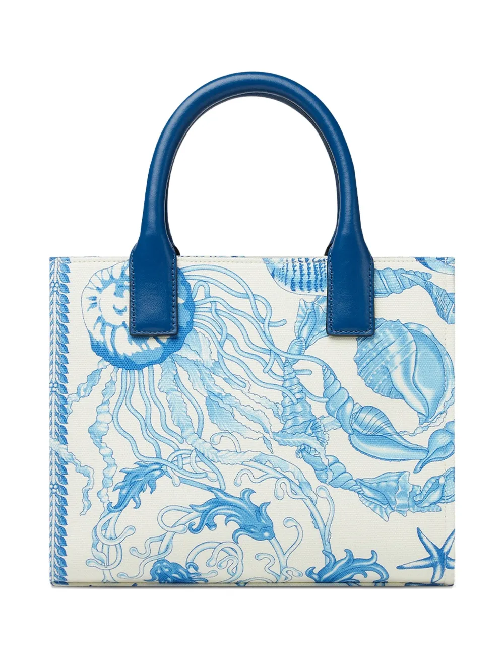 Versace Underwater Barocco La Medusa kleine shopper Wit