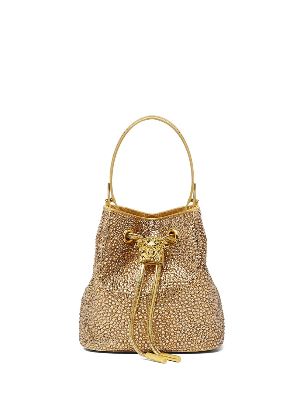 Versace La Medusa kleine tas met trekkoord Goud
