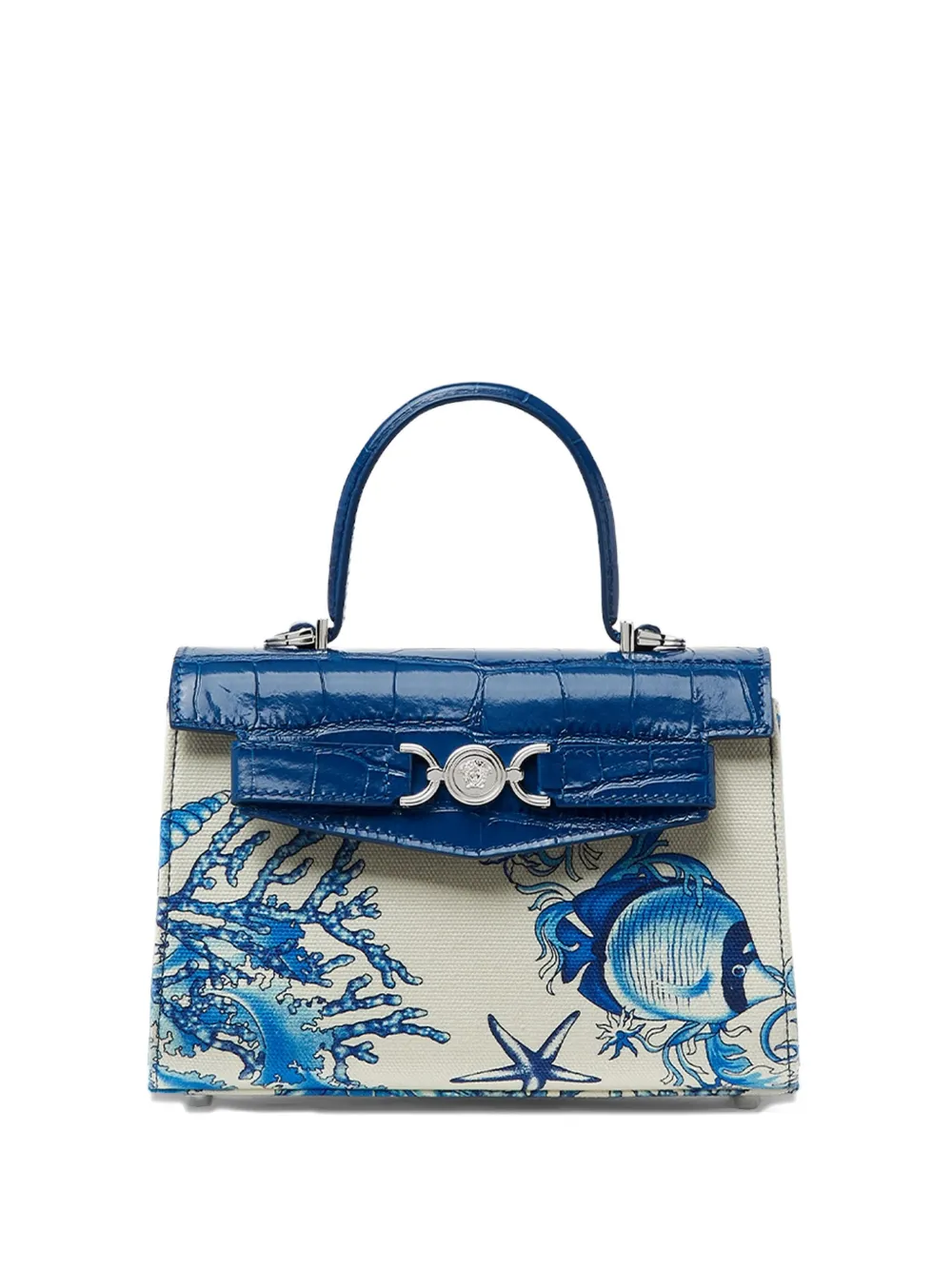 Versace Kleine Underwater Barocco Medusa '95 handtas Blauw