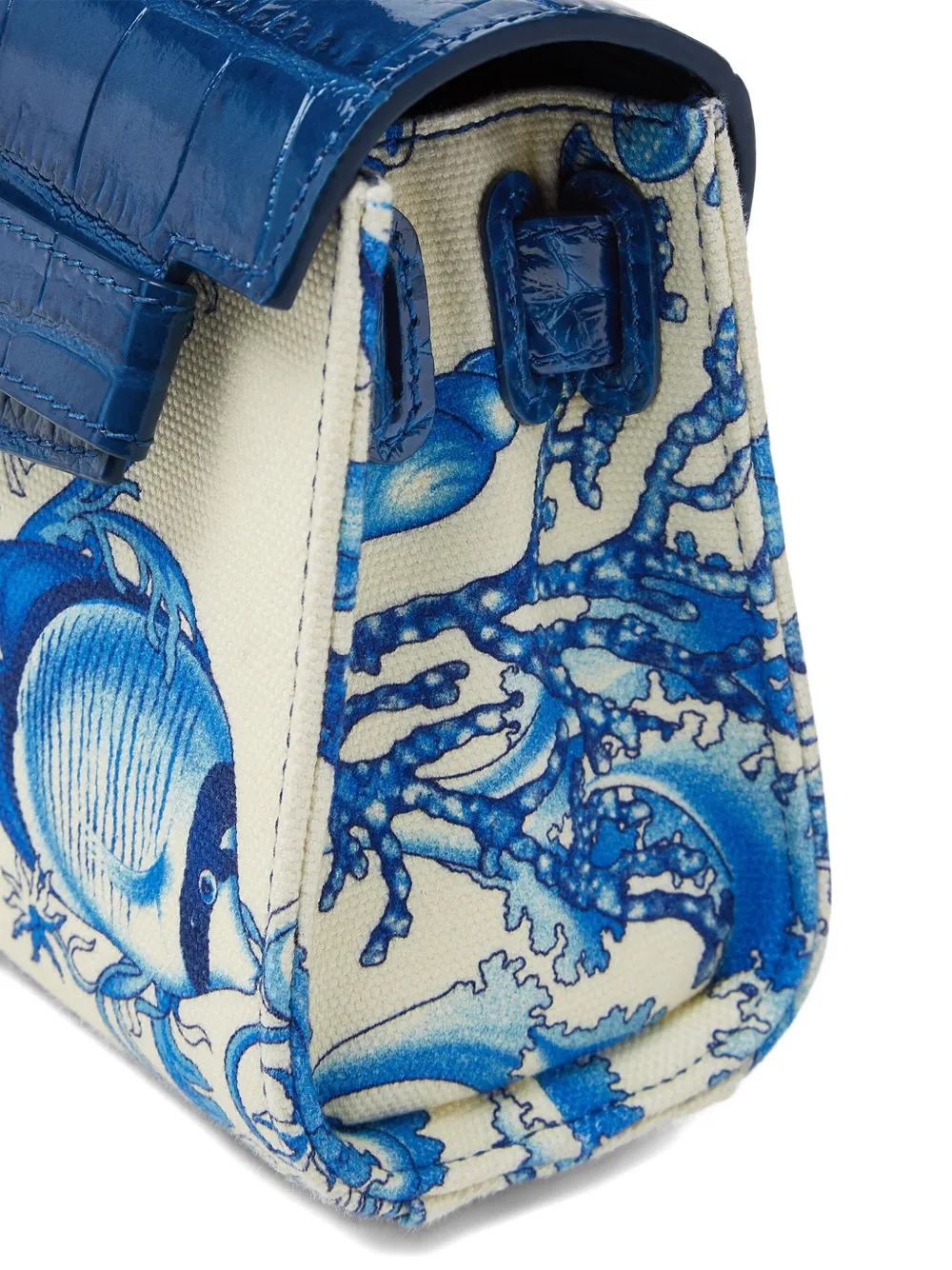 Versace Kleine Underwater Barocco Medusa '95 handtas Blauw