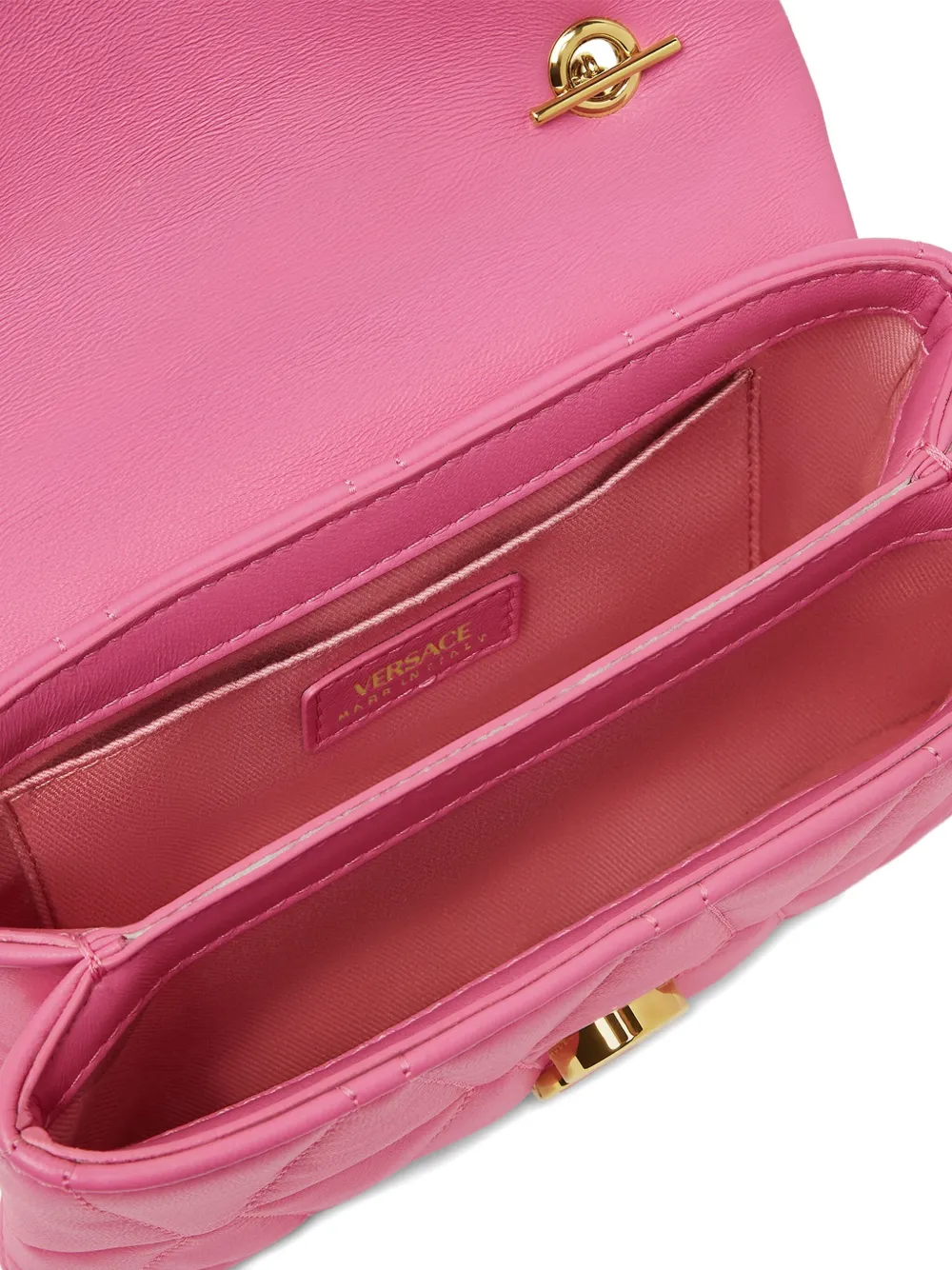 Versace Medusa 95 Mini Quilted Leather Shoulder Bag