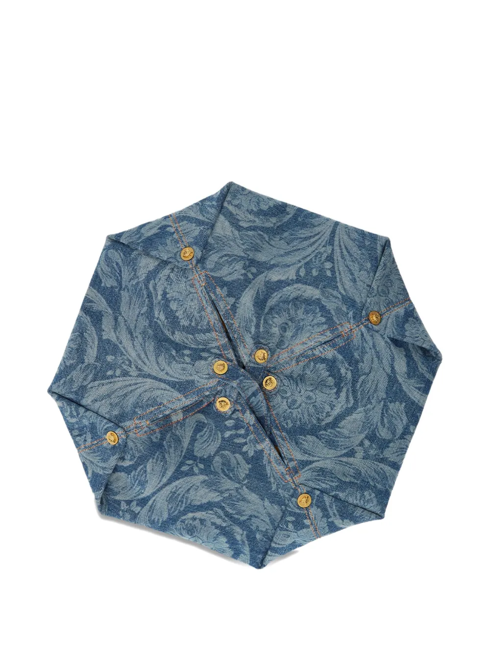 Versace Protea schoudertas Blauw