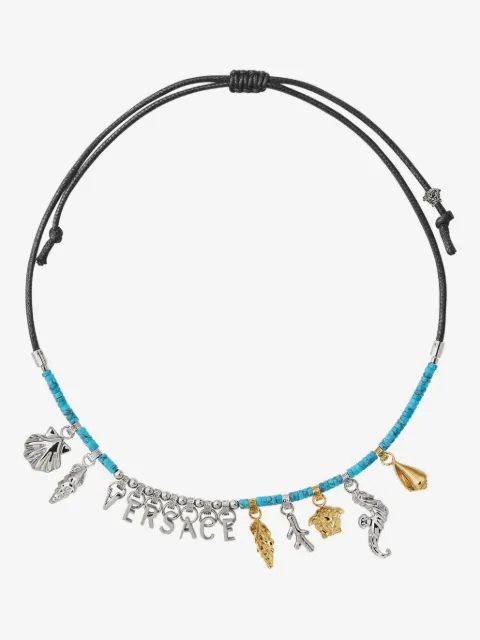 Versace Icons De La Mer beaded necklace