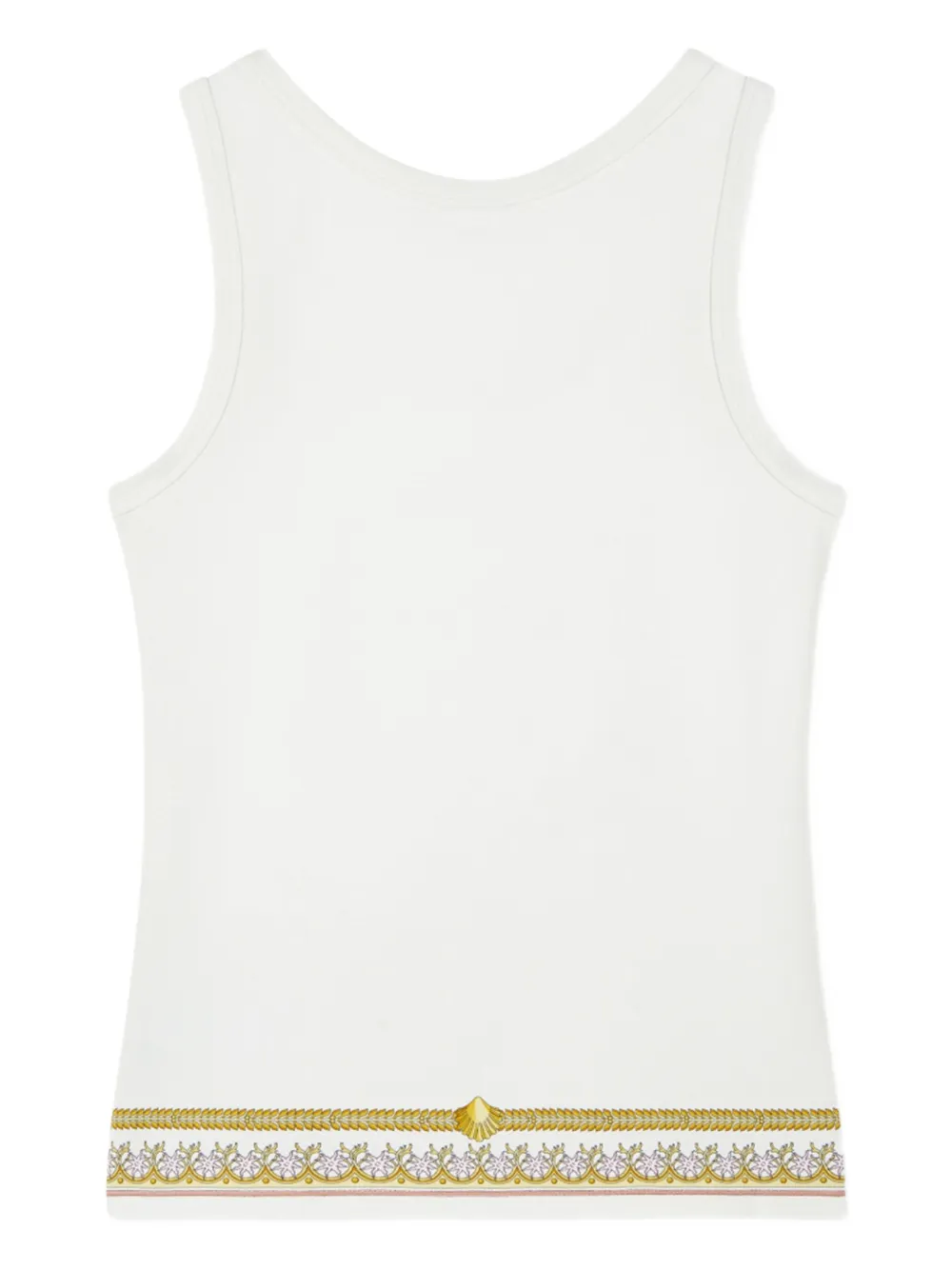 Versace Underwater Barocco tanktop Wit