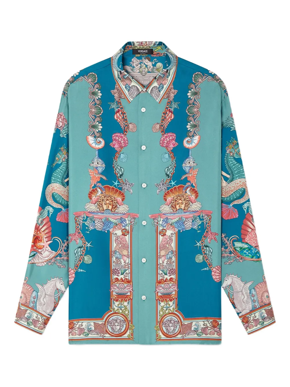Coral Theatre silk shirt