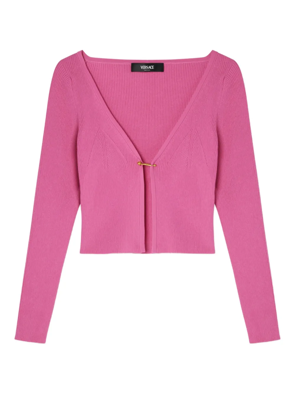 Versace Safety Pin Cardigan
