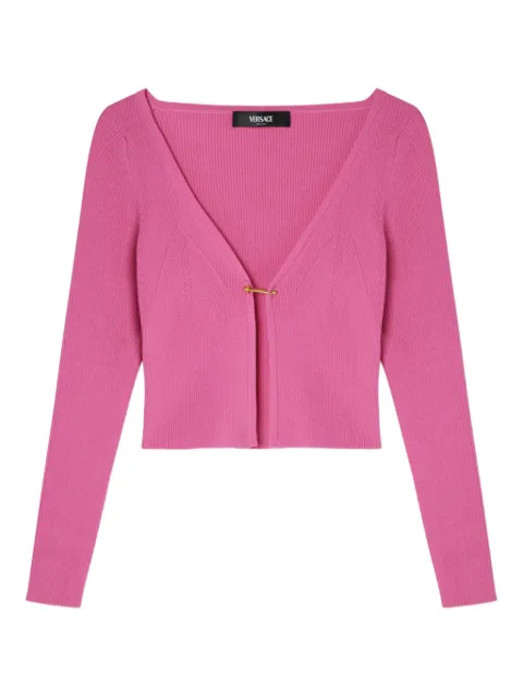 Versace Cardigan Safety Pin