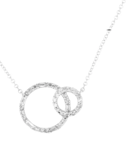 LB Exclusive collar en oro blanco de 14kt con diamante