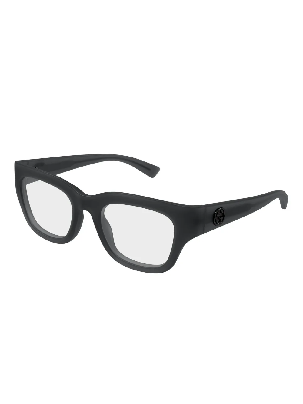  Gucci Eyewear Square-frame Glasses - Grey 